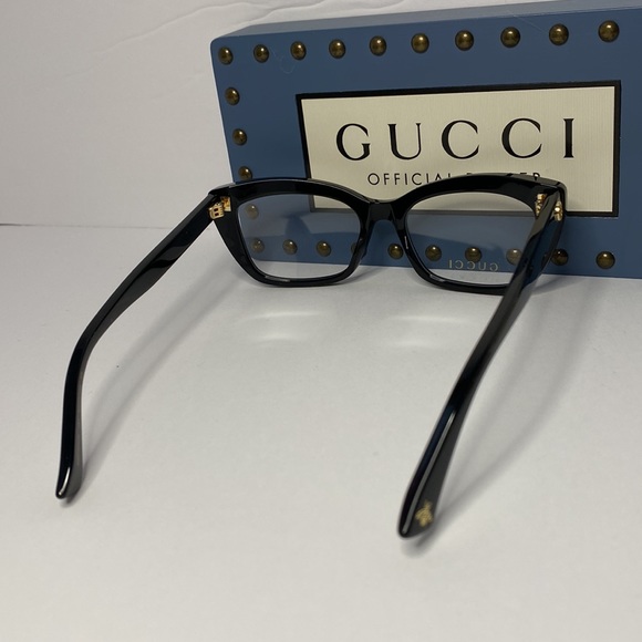 💯 - New - GUCCI Demo Cat Eye Ladies Eyeglasses
GG0165ON 001 51 - Picture 6 of 10